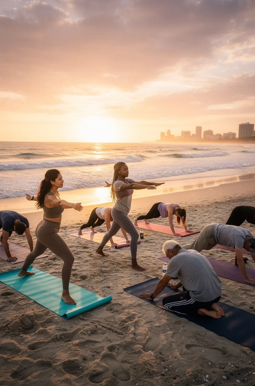 Community members discussing conflict resolution strategies.